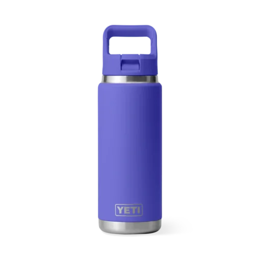 Yeti Rambler 26 oz Straw Cap Bottle Ultramarine Violet