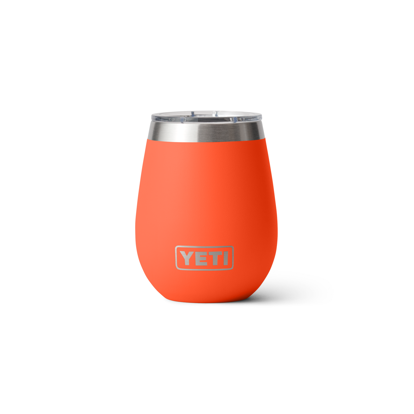 Yeti Rambler 10 oz Wine Tumbler MS Papaya