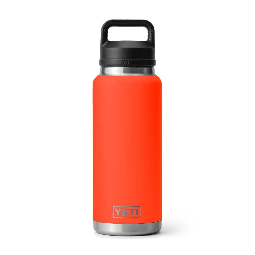 yeti rambler 36 oz chug cap solar flare