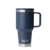 Yeti Rambler 30 oz travel straw mug navy