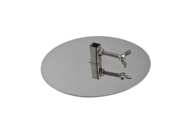 Outdoor Magic - Gyros Plates Stainless Steel - Set of 2 - Suit Square 10mm Shaft Diameter