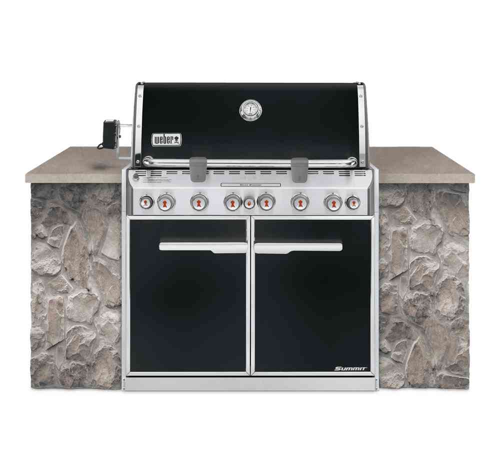 Weber Summit E660 Natural Gas Black Heat Grill