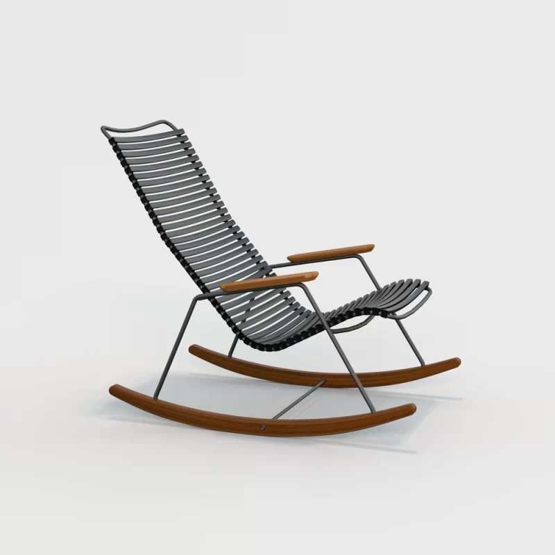 Houe - Click Outdoor Rocking Chair with Armrests