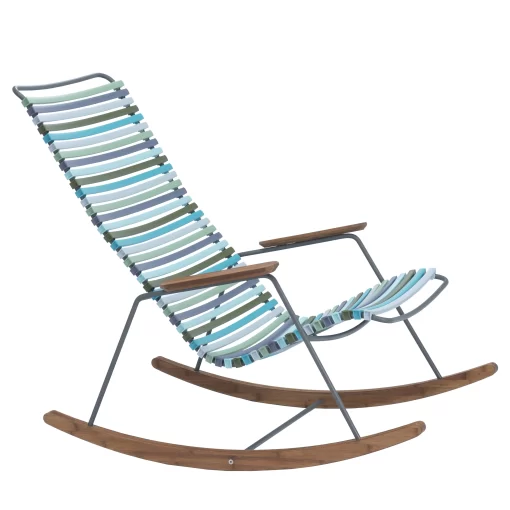 Houe - Click Outdoor Rocking Chair with Armrests