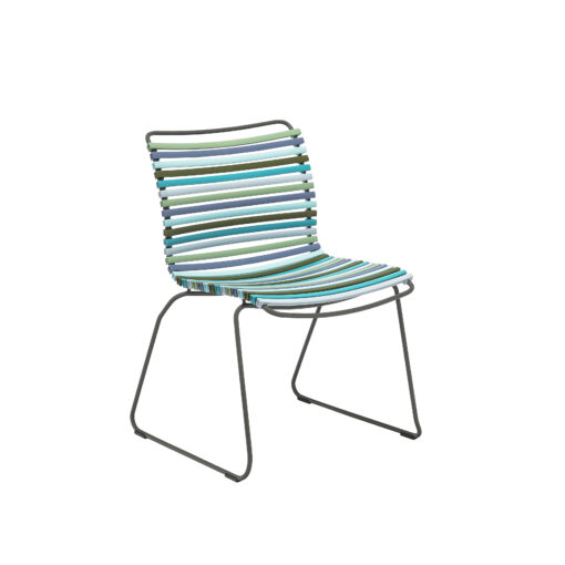Houe Click Outdoor Dining Chair Blue Stripe