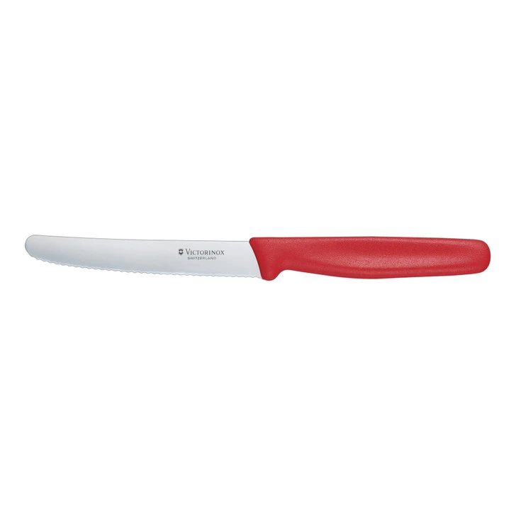 Victorinox - Steak & Tomato Knife - 11cm - Red