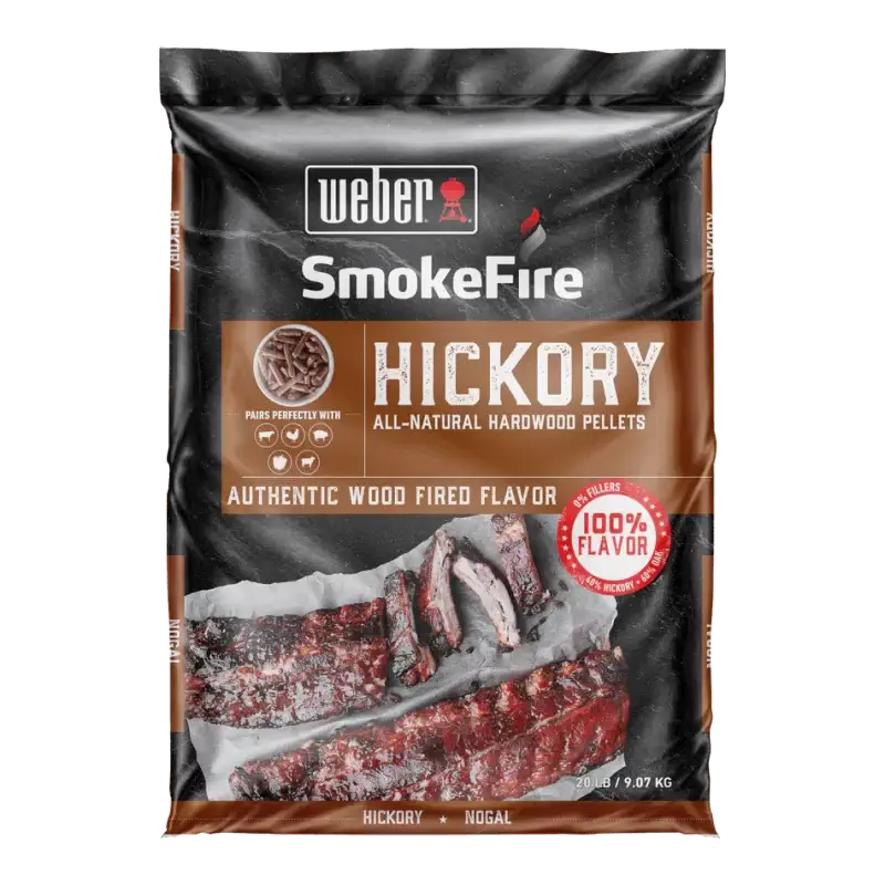 Weber - SmokeFire - Wood Pellets - Hickory