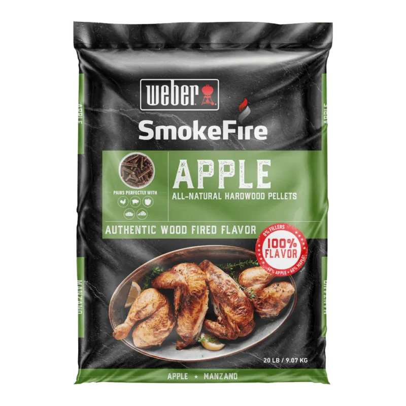 Weber - All-Natural Hardwood Pellets - Apple