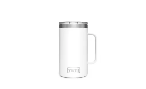 Yeti 24 oz mug white 1