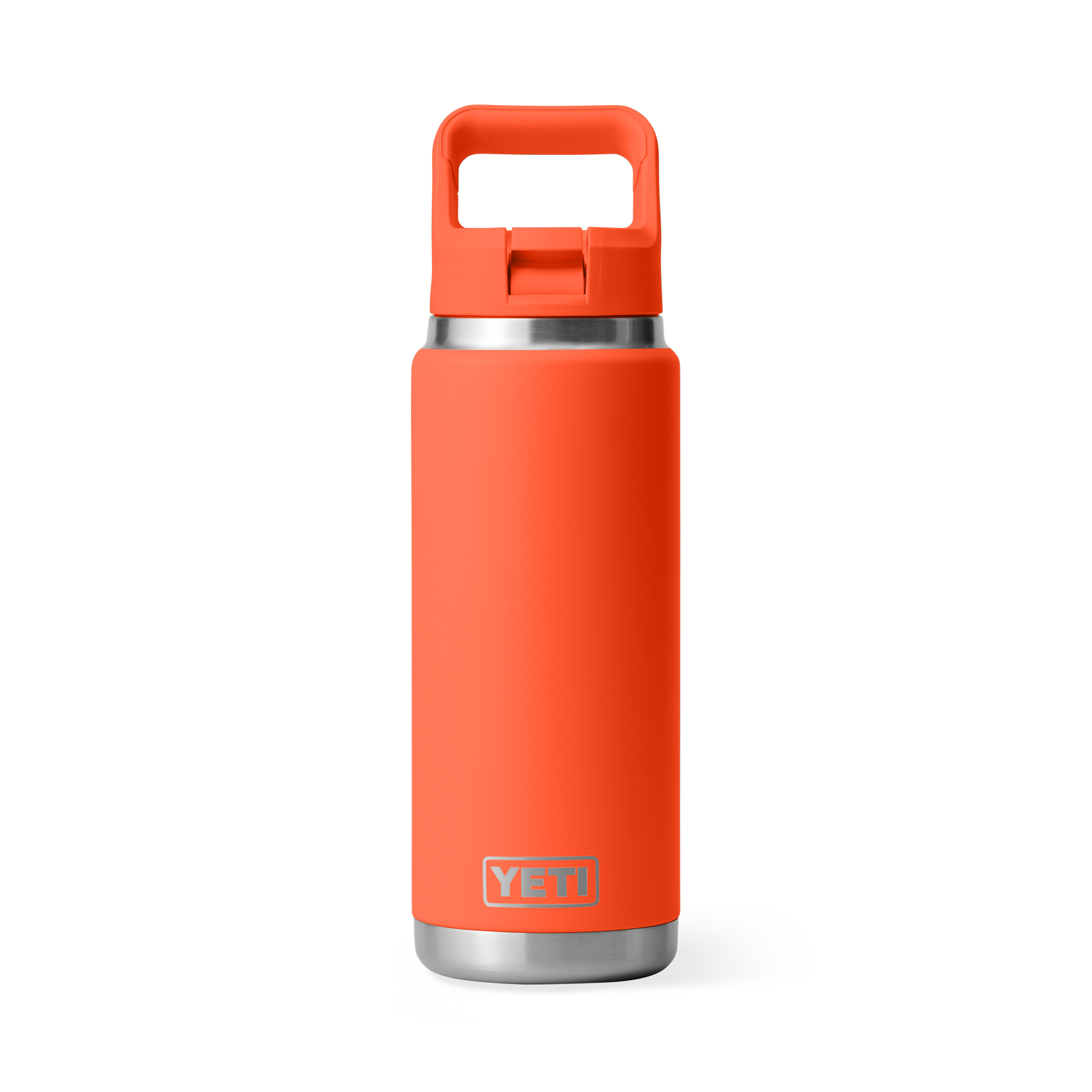 Yeti Rambler 26 oz Straw Bottle Papaya