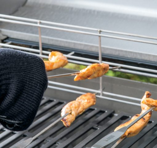 Weber® Elevations Tiered Grill Rack & Skewer Set