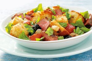 Panzanella Steak Salad