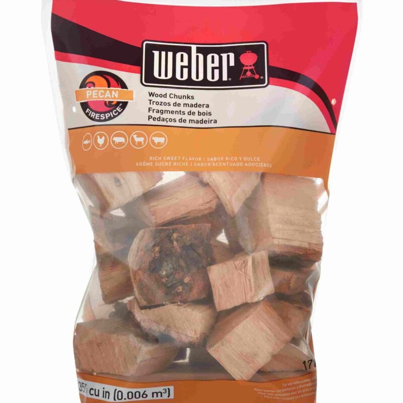 Weber - Pecan Wood Chunks 1.8KG