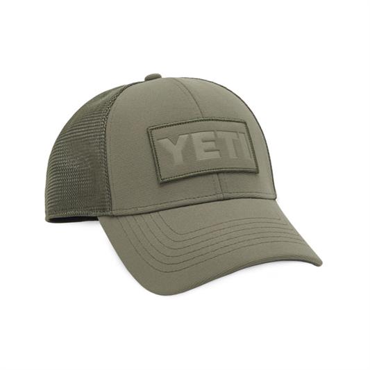 Yeti - Patch Truckers Hat - Olive on Olive