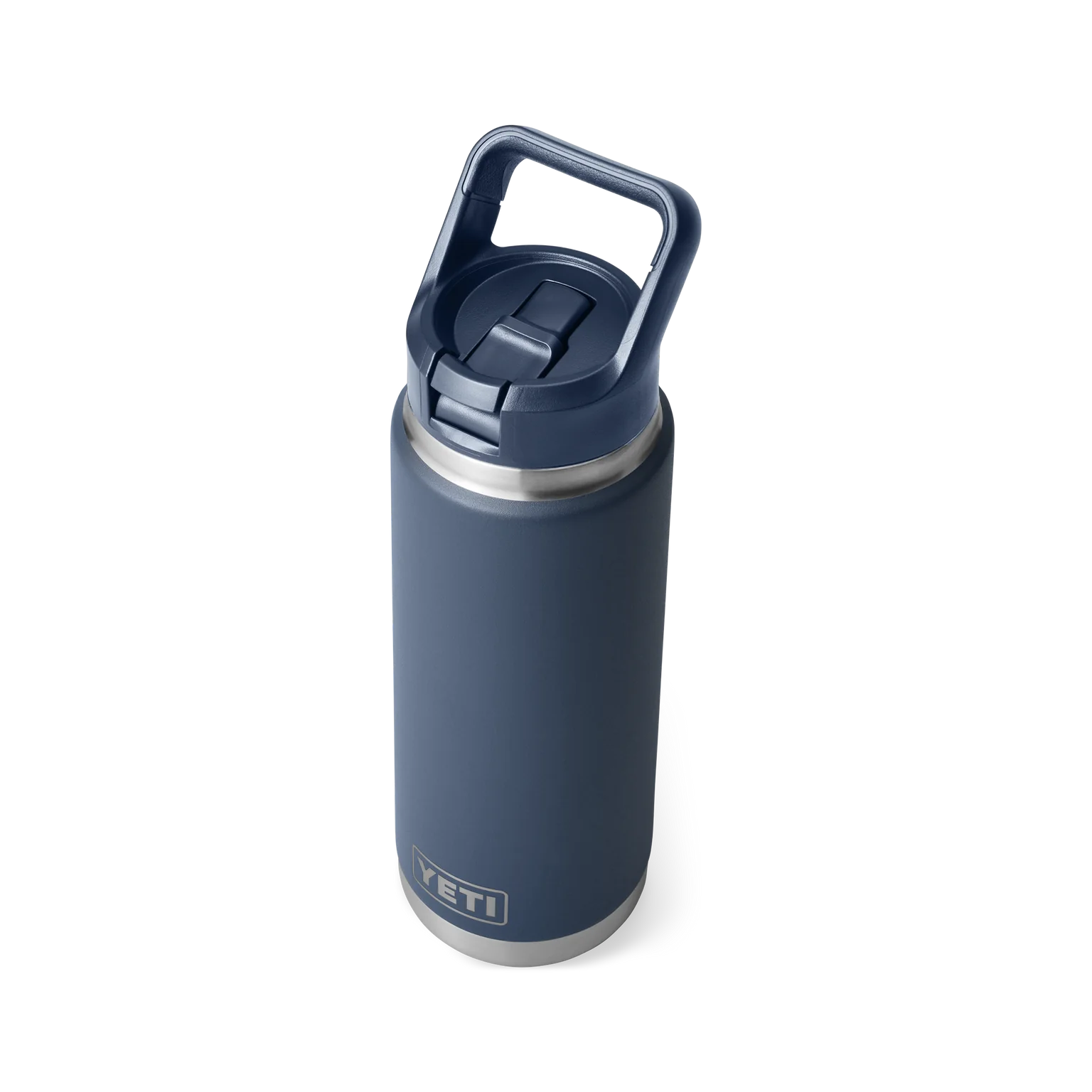 Yeti Rambler 26 oz Bottle with Straw Cap Navy
