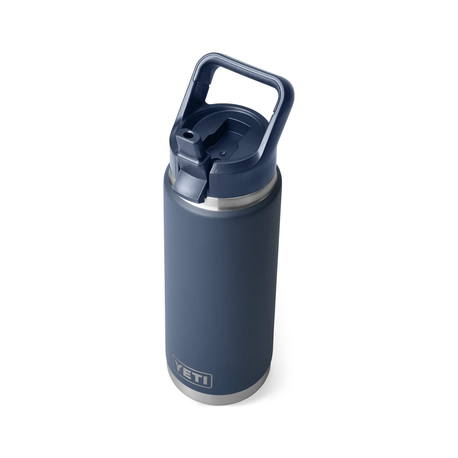 Yeti Rambler 26 oz Bottle with Straw Cap Navy