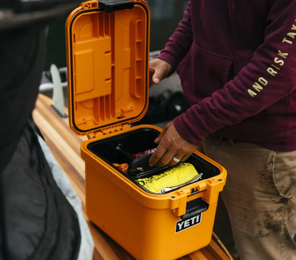 YETI- Loadout GoBox 15 Gear Case King Crab Orange