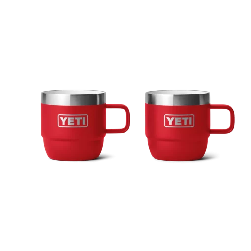 Yeti Rambler 6 oz Stackable Cups 2 Pack Red