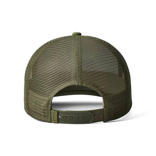 Yeti Trucker Hat Dark Moss