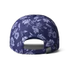 Yeti Baseball Cap Floral Print Navy