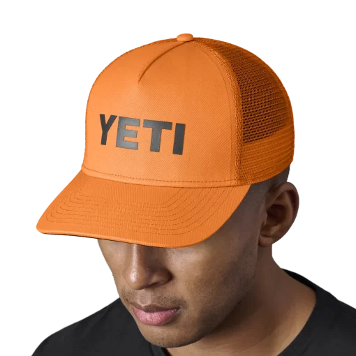 Blaze orange sales yeti hat