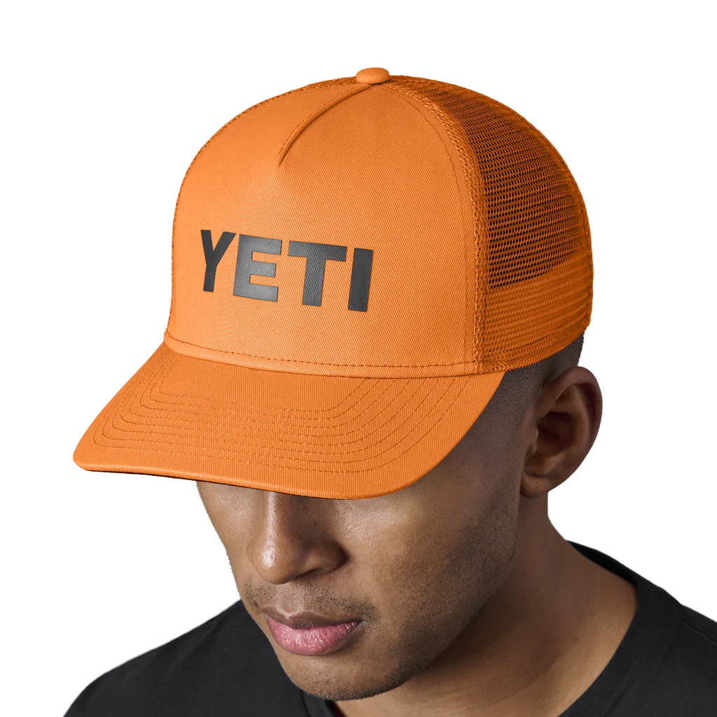 Orange shop yeti hat