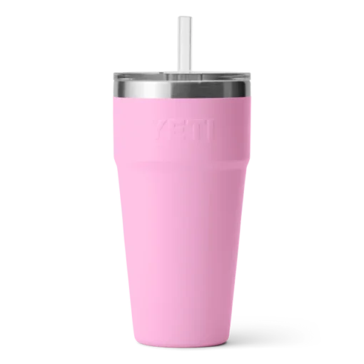 Yeti - Rambler - 26 OZ Stackable Straw Cup - 769ml - Power Pink - Image 3