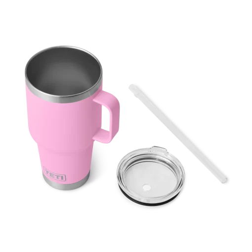 Yeti Rambler 35 oz Straw Mug Power Pink