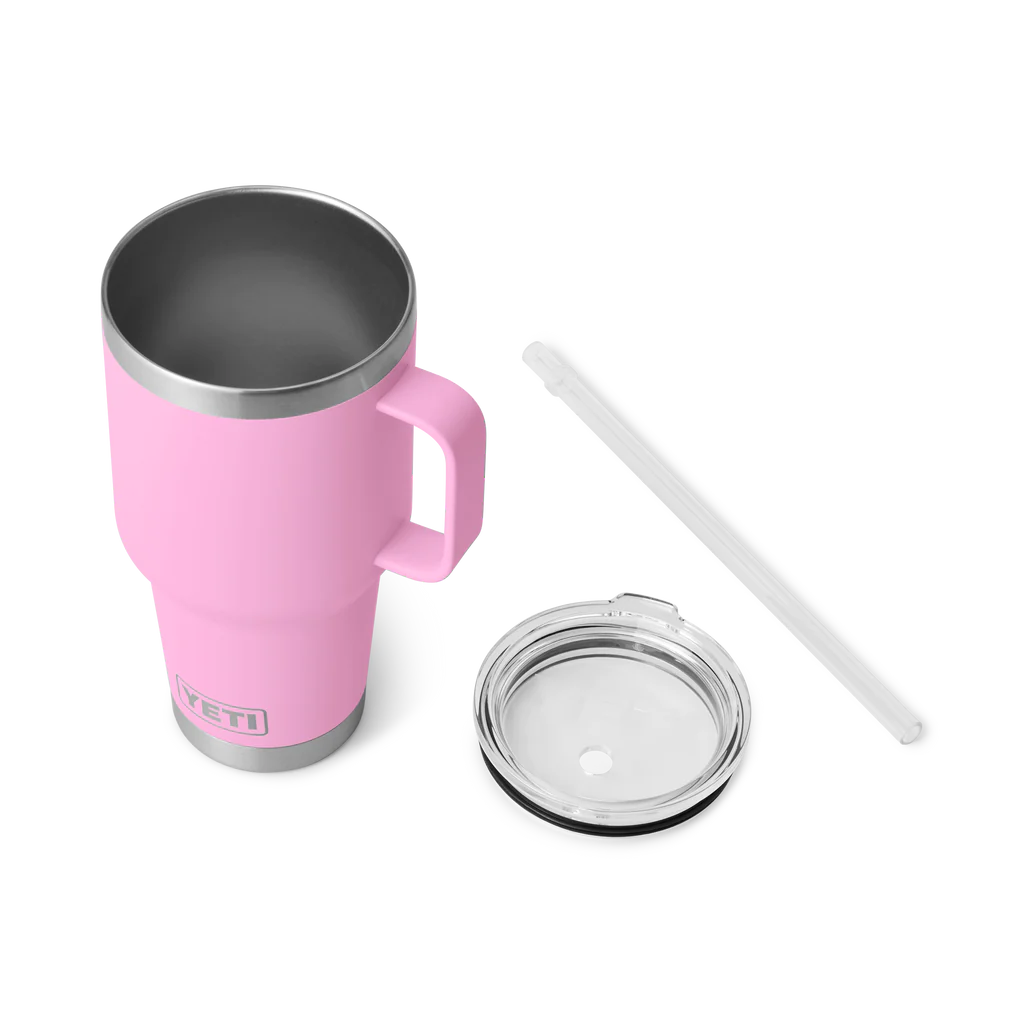 Yeti Rambler 35 oz Straw Mug Power Pink