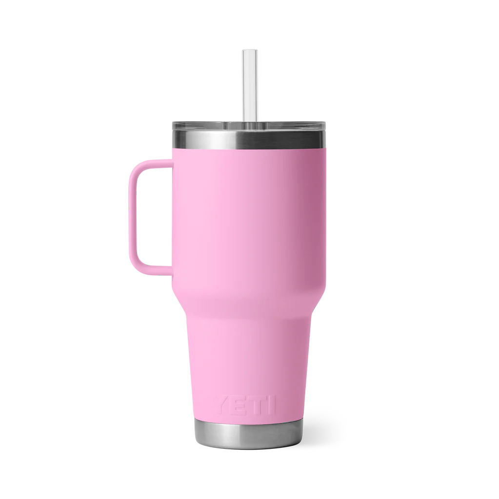 Yeti Rambler 35 oz Straw Mug Power Pink