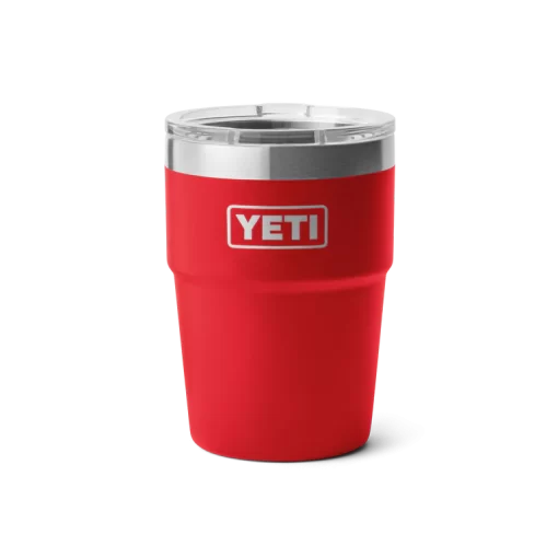 Yeti Rambler 16 oz Pint Stackable Cup Rescue Red
