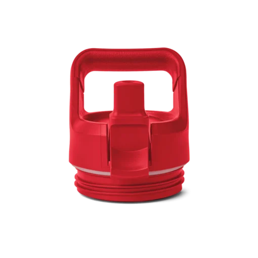 Yeti Rambler Straw Cap Rescue Red