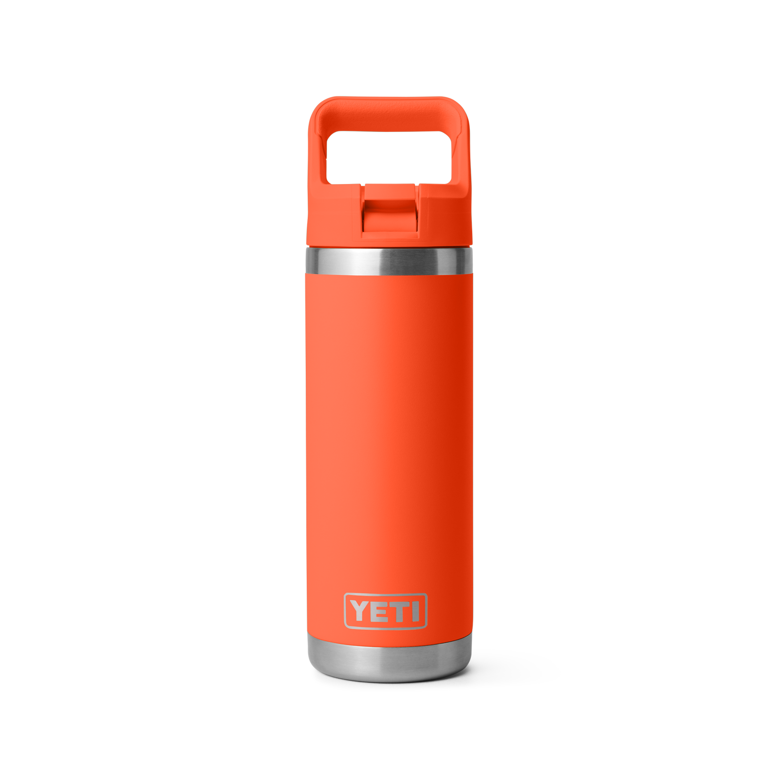 Yeti Rambler 18 oz Straw Bottle Papaya