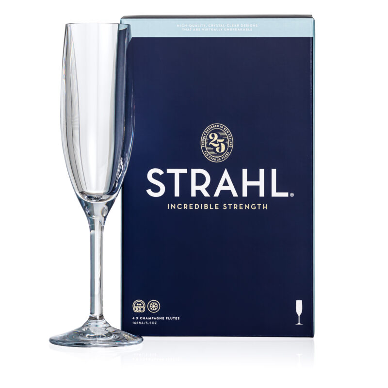 Strahl Champagne Flute Set of 4