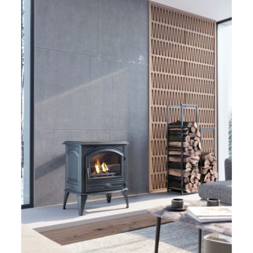 Dovre - Wood Heater - Free Standing - 640WD - Black - 7.1kW - up to 200m2 - Image 4