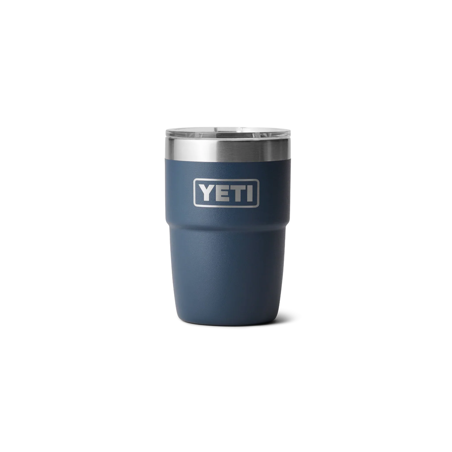 Yeti Rambler 8 oz stackable cup with durasip ceramic lining Navy