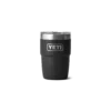 Yeti Rambler 8 oz stackable cup with durasip ceramic lining Black