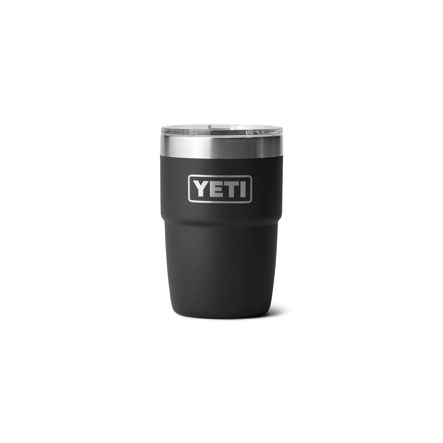 Yeti Rambler 8 oz stackable cup with durasip ceramic lining Black