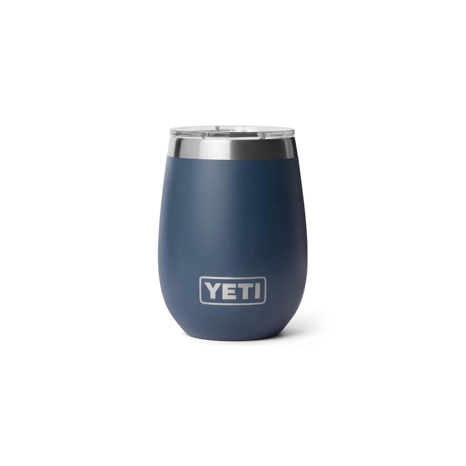 Yeti Rambler 10 oz wine tumbler with durasip ceramic lining Navy