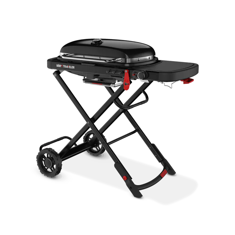 Weber Traveler Portable Gas Barbecue - Stealth Edition