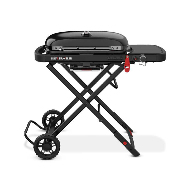 Weber Traveler Portable Gas Barbecue - Stealth Edition