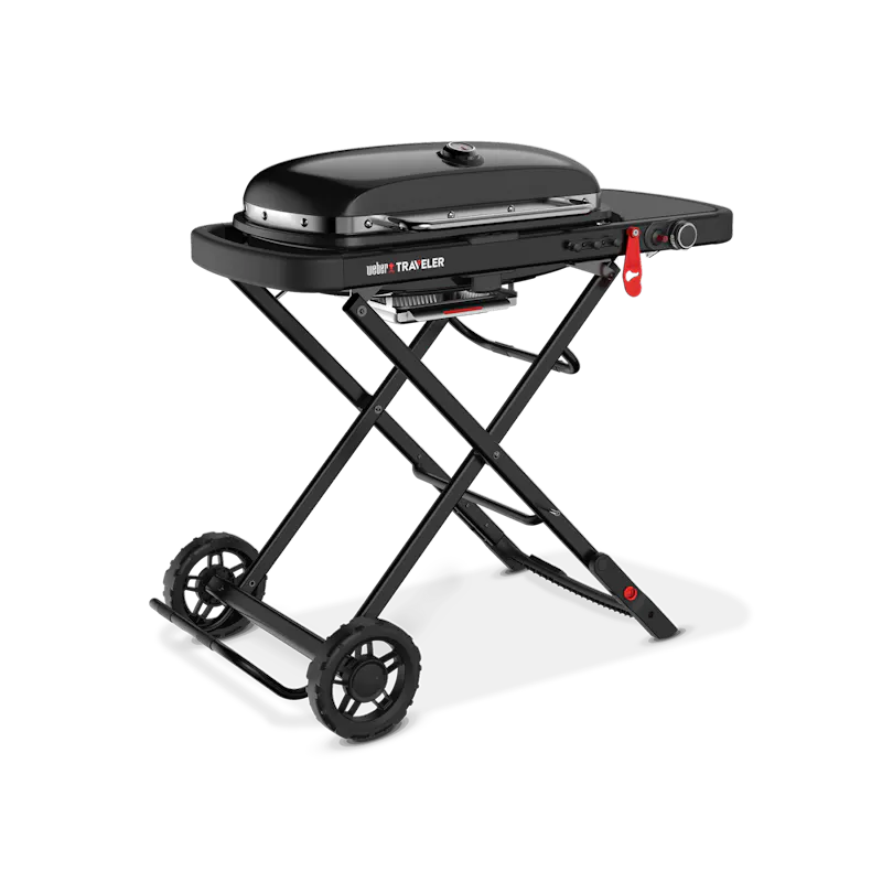 Weber Traveler Portable Gas Barbecue - Stealth Edition