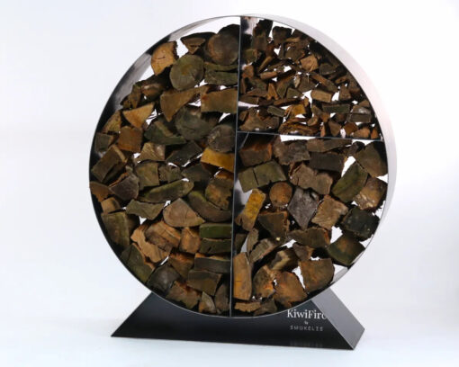 Smokelis - Corten Decorative Wood Storage