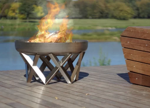 Alfred Riess - Curonian Steel Fire Pit
