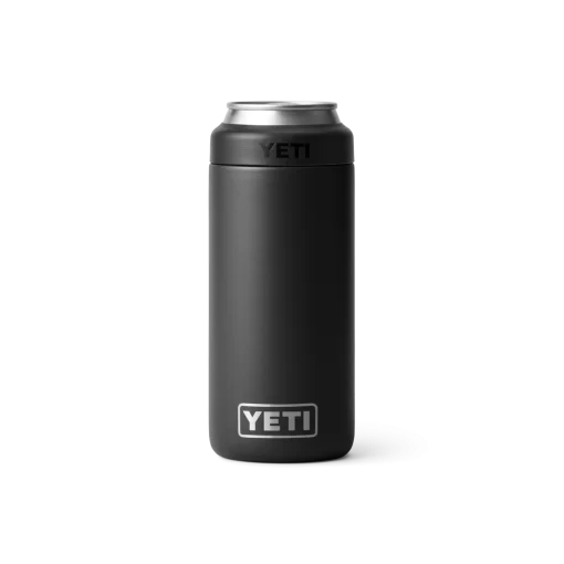 Yeti Rambler Colster Slim Can Cooler 355ml Black