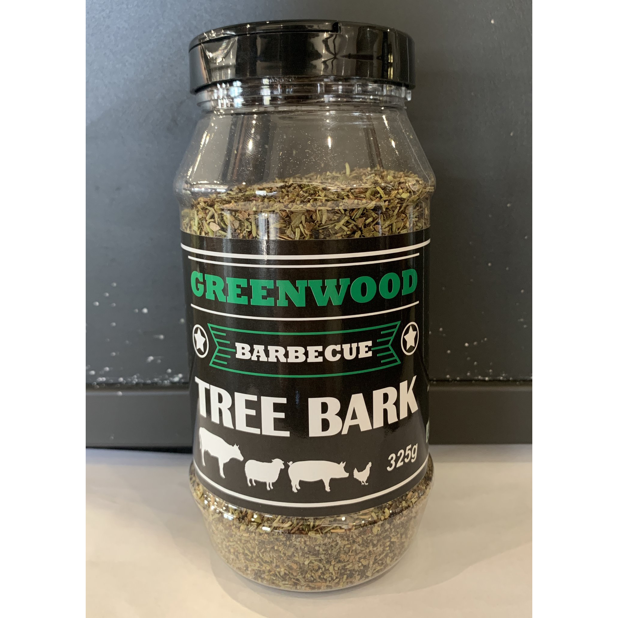 Greenwood Barbecue Tree Bark Original Rub 325g Heat Grill