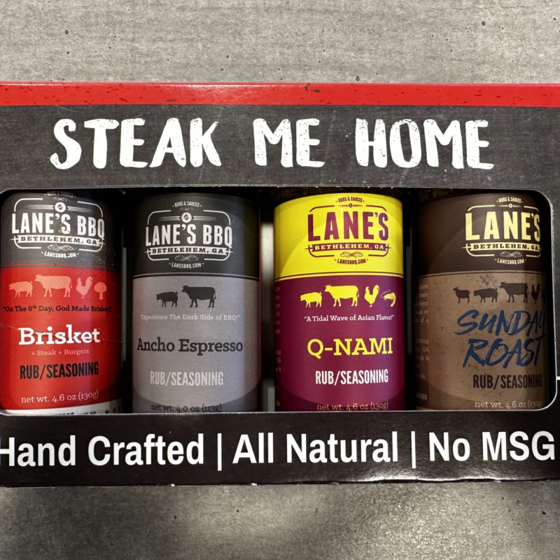 Lanes BBQ Steak Me Home Gift Pack