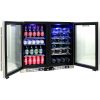 Schmick Under Bench Dual Zone Beer And Wine Bar Fridge - Model JC95B-Combo