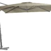 Shelta Lynden 280cm Square Cantilever Umbrella Taupe