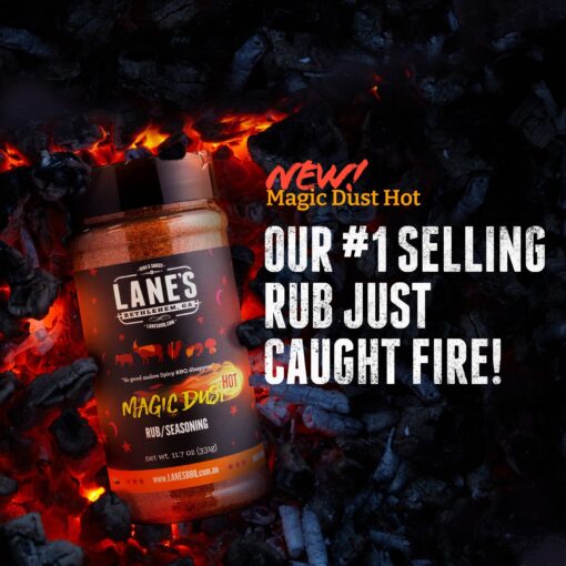 Lanes BBQ Magic Dust Hot Rub